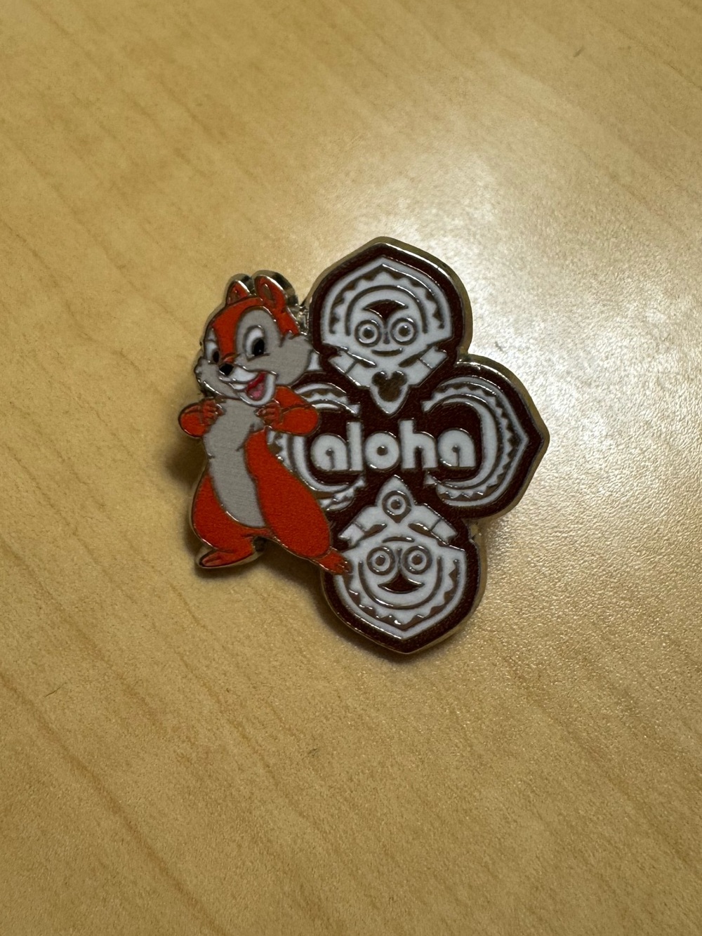 4/$40 Disney Pins - Polynesian Resort Aloha Sign Chip Hidden Mickey 2009